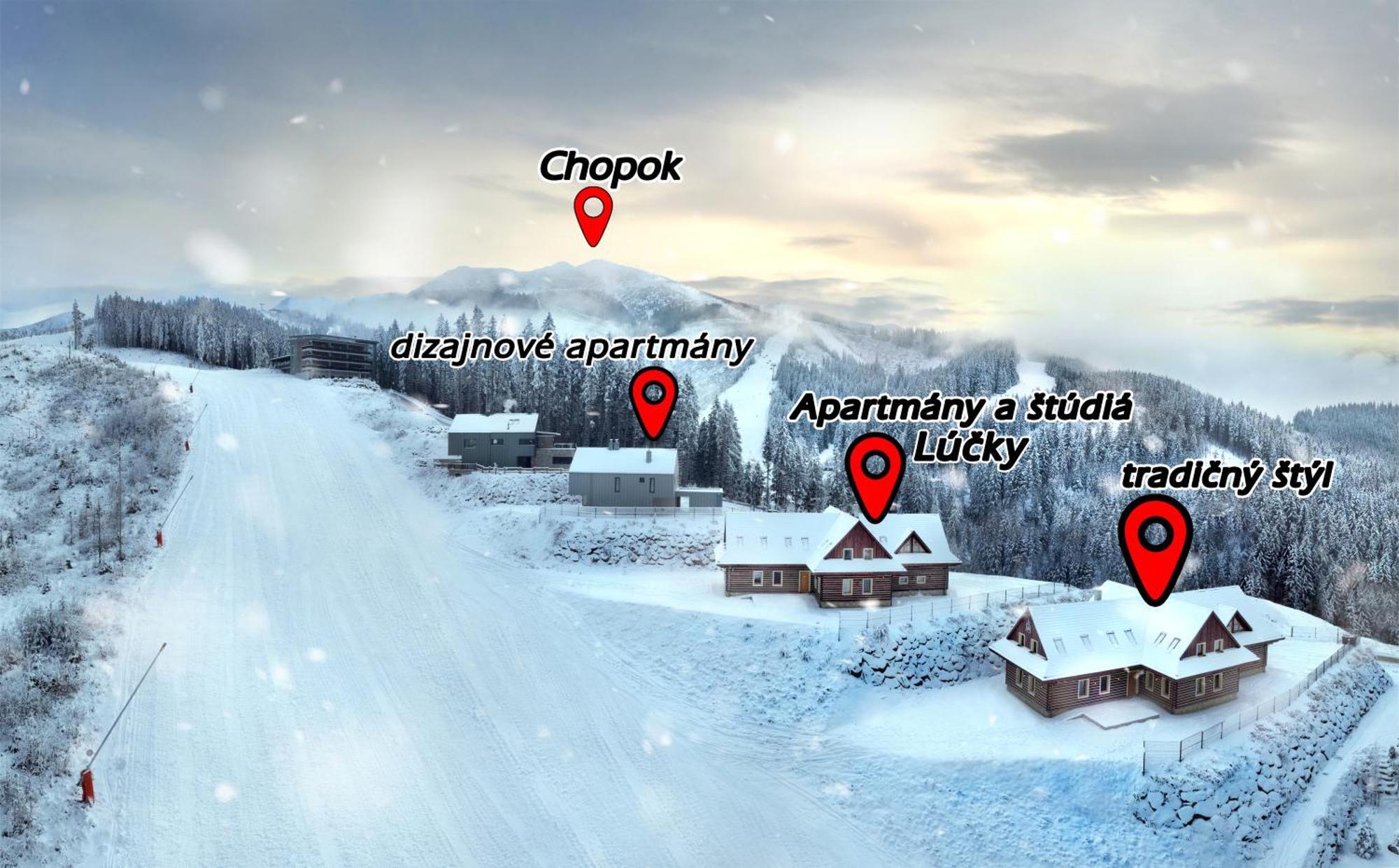 Apartmany A Studia Lucky, Ski-In Ski-Out ,Chopok Jasna, Demaenovska Dolina Dış mekan fotoğraf