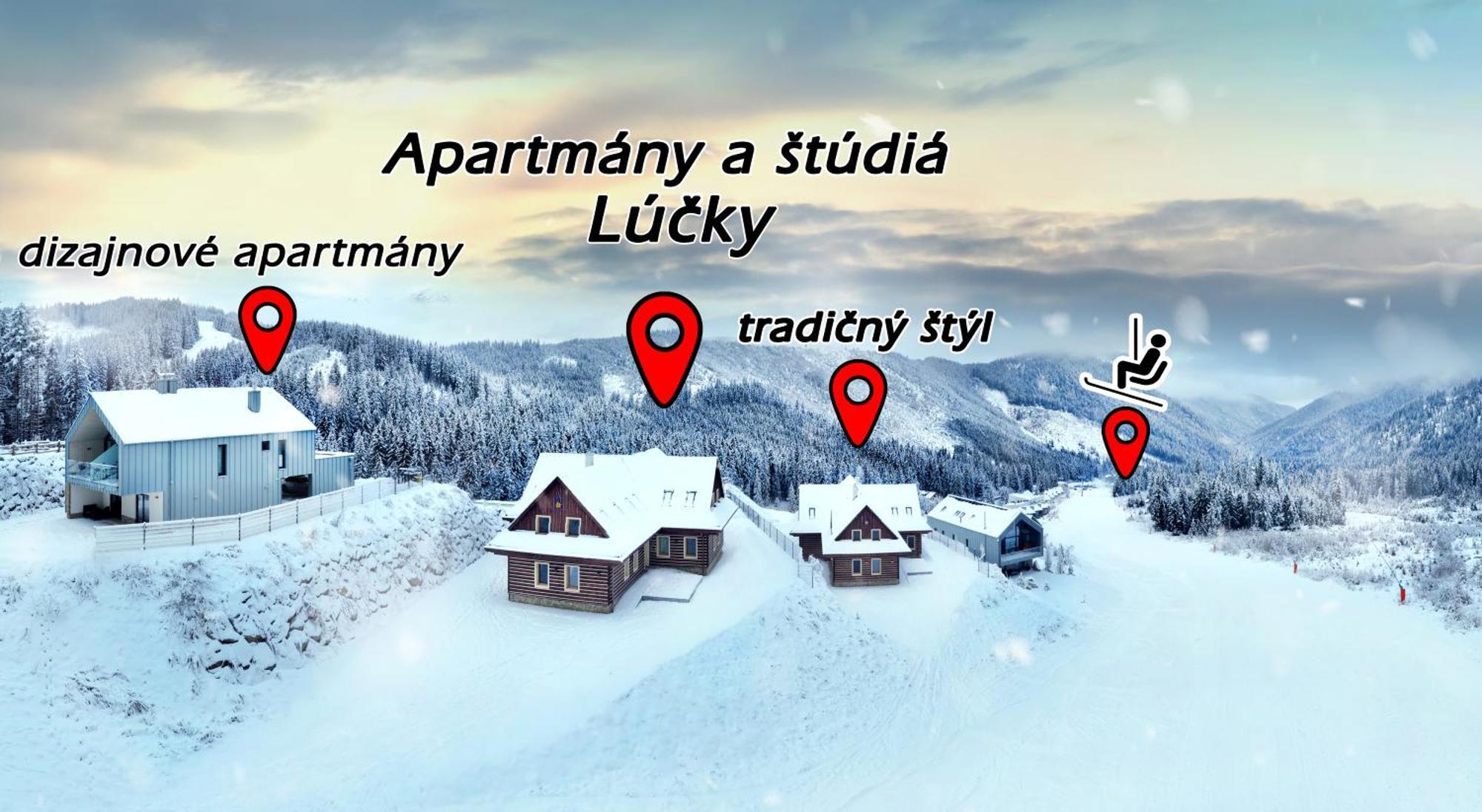 Apartmany A Studia Lucky, Ski-In Ski-Out ,Chopok Jasna, Demaenovska Dolina Dış mekan fotoğraf